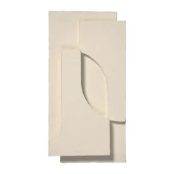 Discount Kristina Dam Studio Serif Relief wall decoration S, Off White