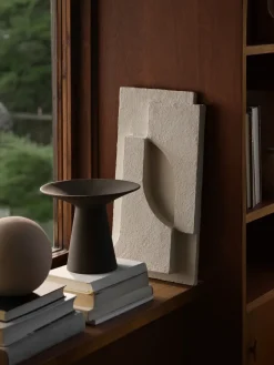 Discount Kristina Dam Studio Serif Relief wall decoration S, Off White