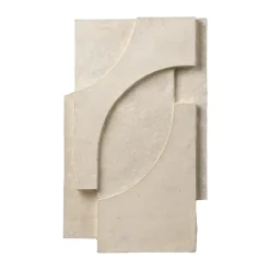 Wall Stickers^Kristina Dam Studio Serif Relief wall decoration M, Off White