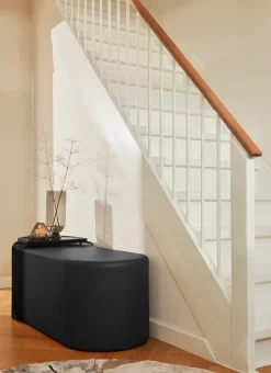 Sitting Poufs^AYTM Sessio pouf 45x110 cm, Black