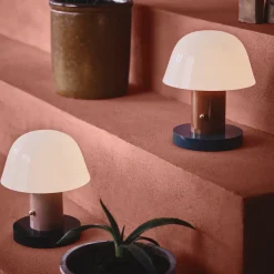 &Tradition Setago JH27 table lamp, rust-thunder Multi