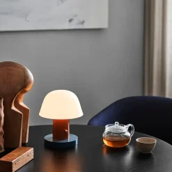 &Tradition Setago JH27 table lamp, rust-thunder Multi