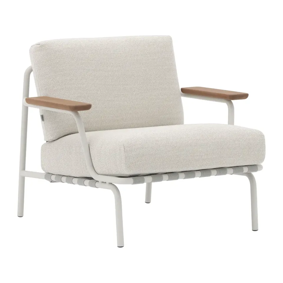 Seating|Outdoor Lounge Furniture^Muuto Settle lounge chair, Laze 1 Grey
