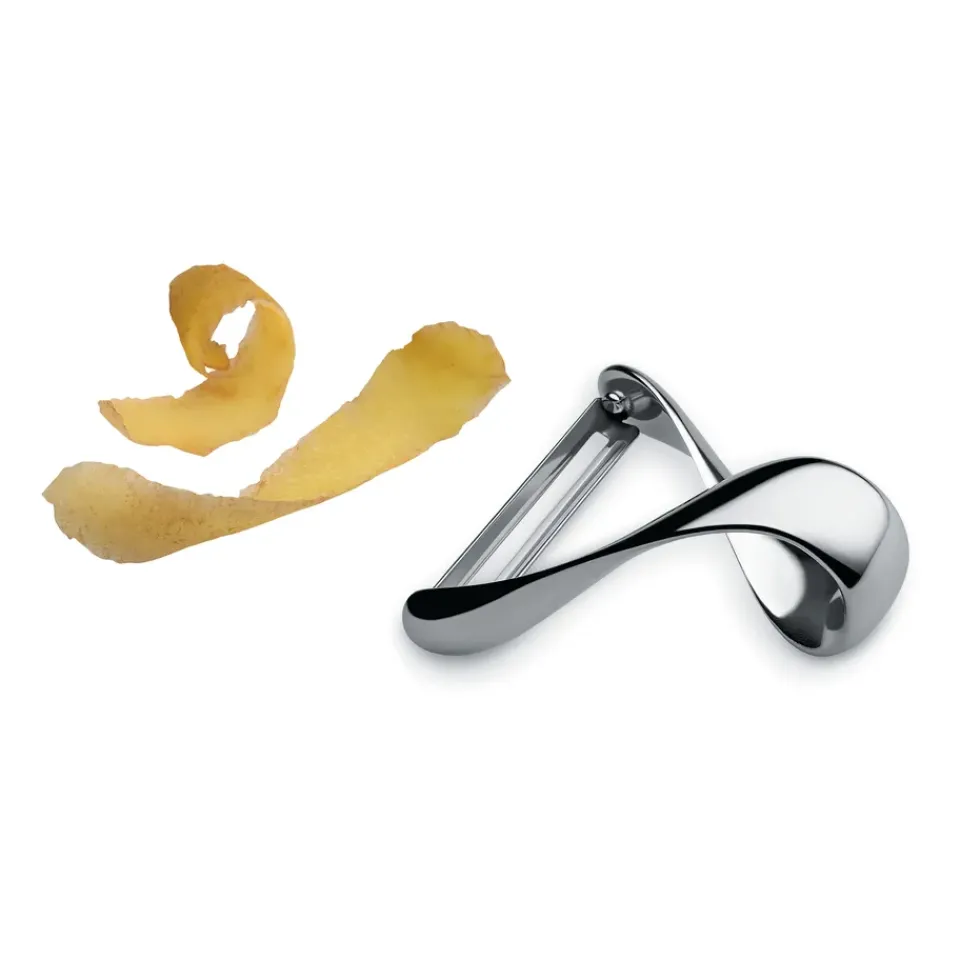Discount Alessi Sfrido potato peeler, Stainless steel Silver-coloured