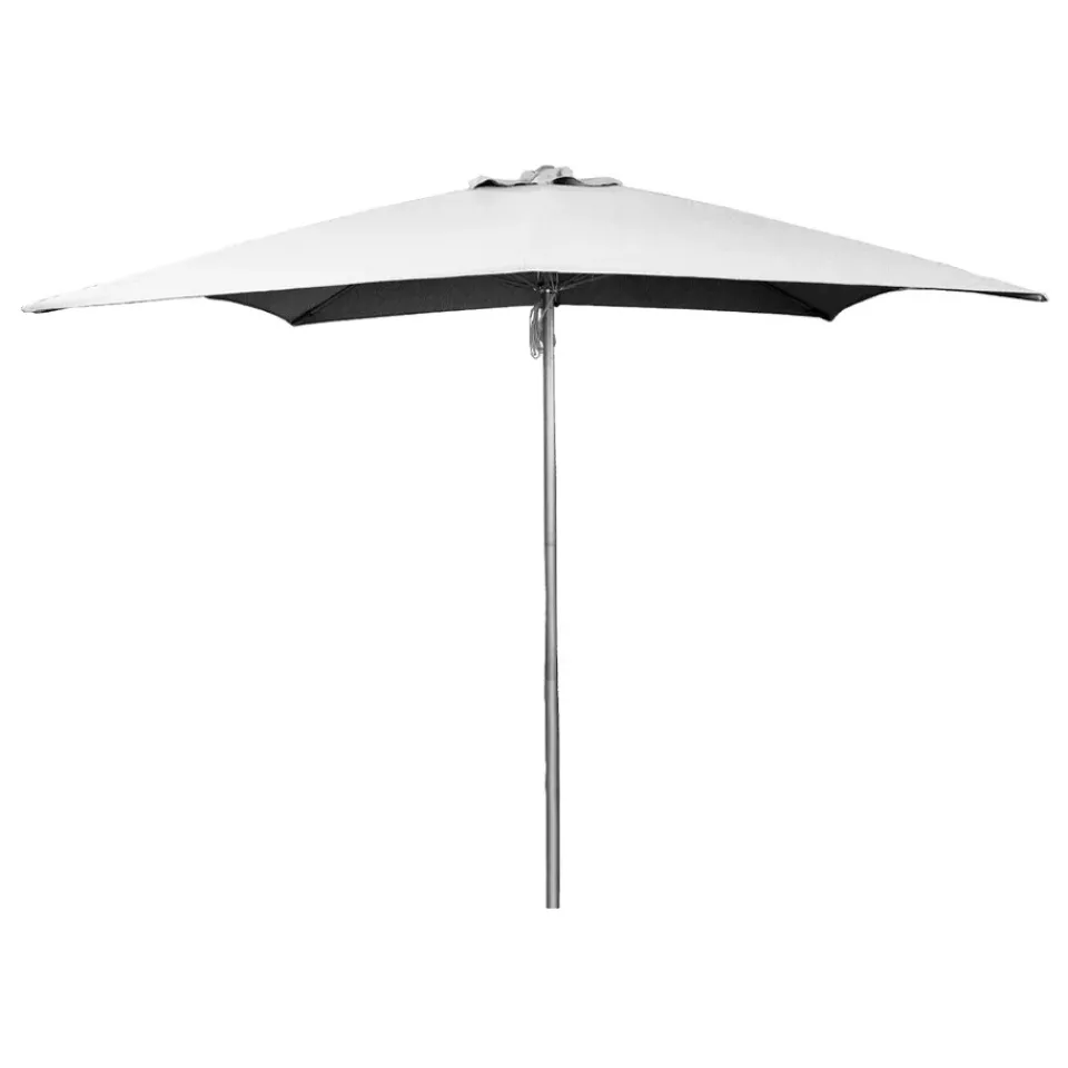 Clearance Cane-line Shadow parasol, Dusty , 300x300 cm White