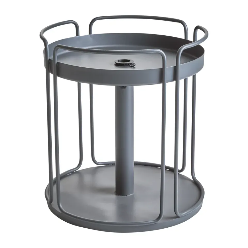 Sale Brafab Shady side table and parasol base, Anthracite Grey