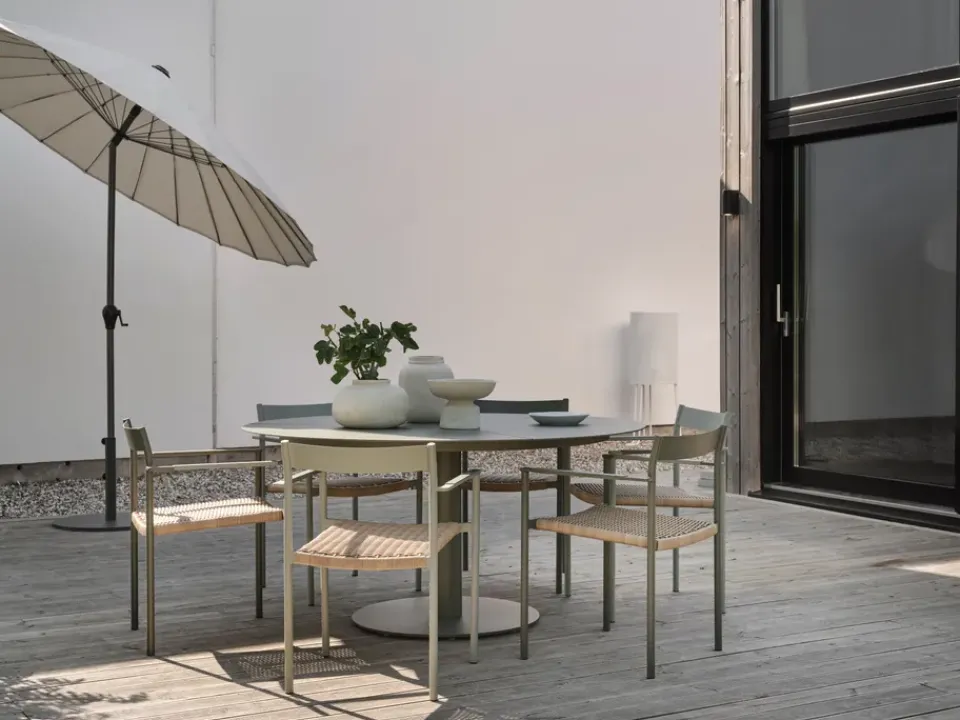 Sale Brafab Shanghai parasol, -lemon Grey
