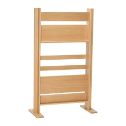 Magazine Racks^Hübsch Shape magazine rack, Oak Beige