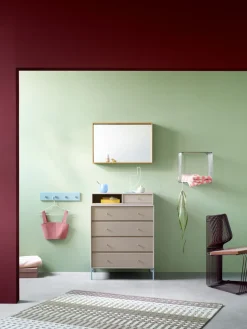 Hot Montana Shelfie colour frame mirror 46.8x69.6 cm, Cumin Yellow