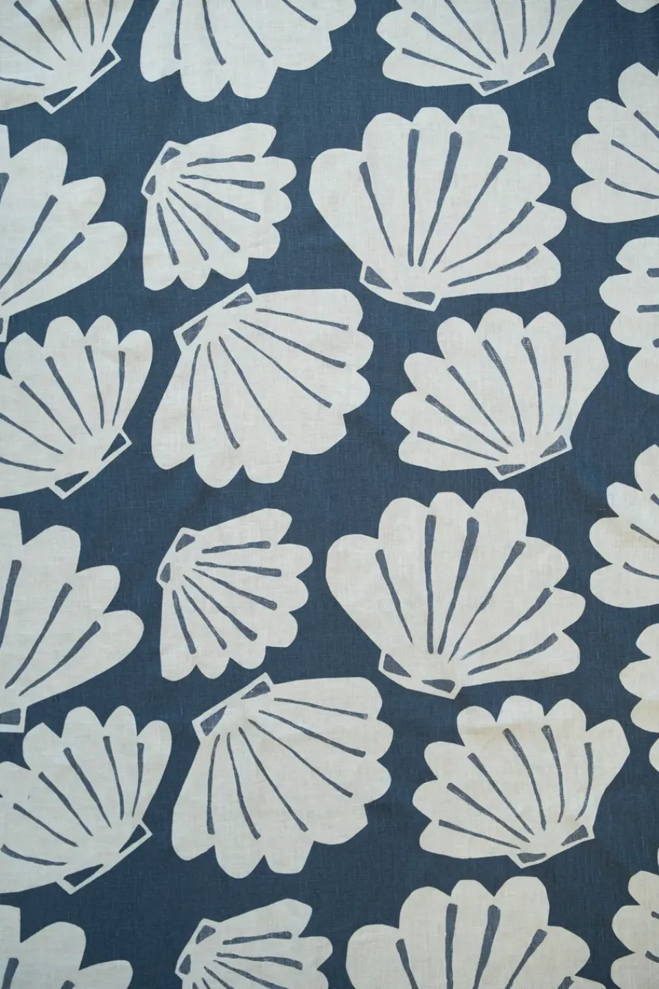 Fabric By The Metre^Fine Little Day Shell fabric, Blue BlueWhite