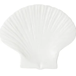 Serving Platters & Dishes^Byon Shell plate, Large White