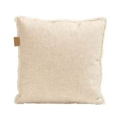 Cushions^Shepherd of Sweden Shepherd Lina sheep skin cushion 40 x 40 cm, creme White