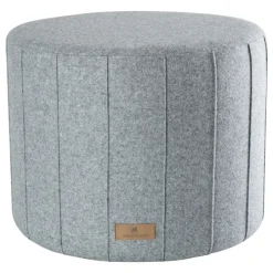 Outlet Shepherd of Sweden Shepherd pouf Anja 40x50 cm, granite Grey