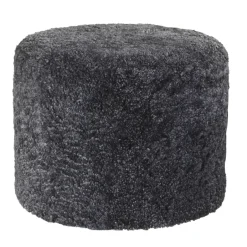 Sitting Poufs^Shepherd of Sweden Shepherd sit pouf Frida, -graphite Black