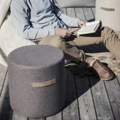 Clearance Shepherd of Sweden Shepherd sit pouf Sara 40 cm, granite Grey
