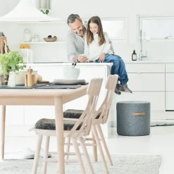 Clearance Shepherd of Sweden Shepherd sit pouf Sara 40 cm, granite Grey