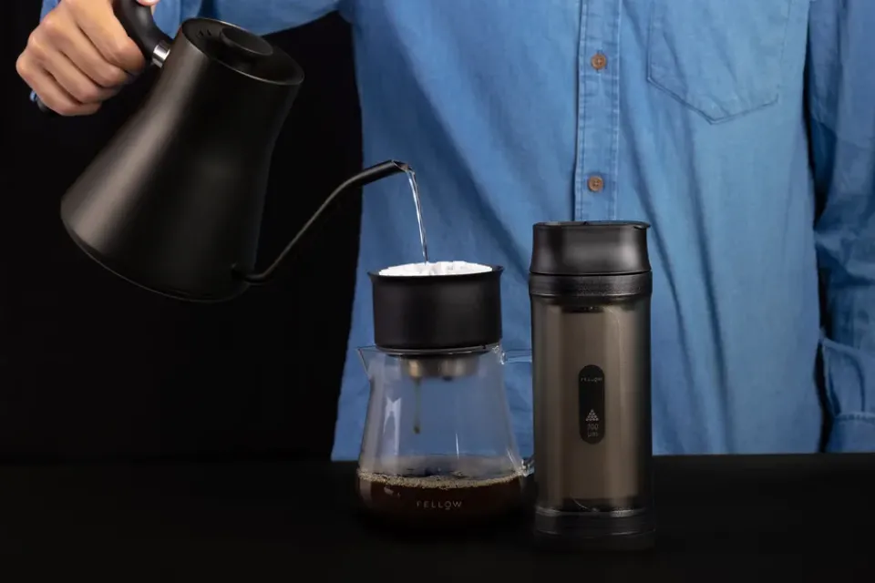 Colanders, Sieves & Funnels^Fellow Shimmy coffee filter, Brown
