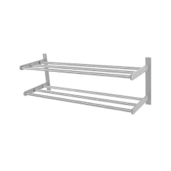 Shoe Racks|Shoe Racks^Scherlin Shoe shelf 12 shoe shelf, Steel, aluminium Grey