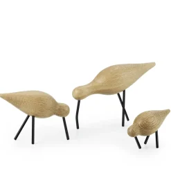 Normann Copenhagen Shorebird oak-black, medium BrownBlack