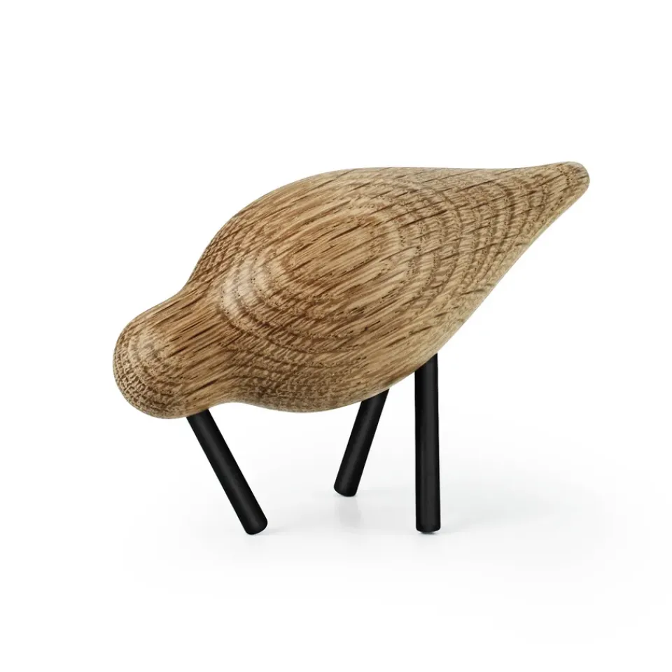 Hot Normann Copenhagen Shorebird oak-black, small BrownBlack