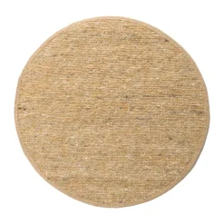 Hot Tisca Sierrafil round rug, Gold no. 261, Ø300 cm Yellow