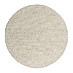 Online Tisca Sierrafil round rug, Natural no. 11, Ø200 cm White