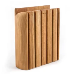 Hot Robert Welch Signature Book Oak knife block set 7 pieces, oak BeigeBrown