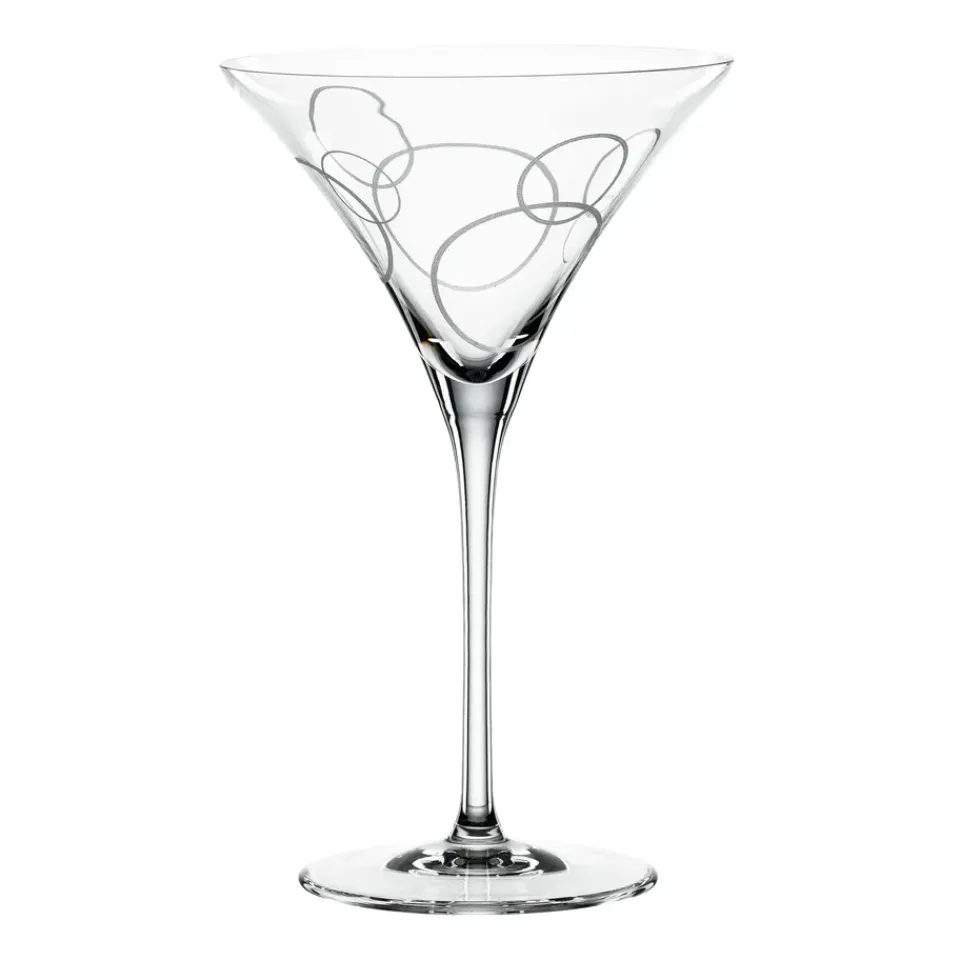 Cocktail & Martini Glasses|Long Drink & Highball Glasses^Spiegelau Signature cocktail glass 22 cl 2-pack, Circles Transparent
