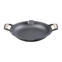 Discount Victoria Signature Paella Pan Cast Iron 33 cm, Black