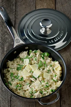 Online Le Creuset Signature 3-Ply non-stick saucepan with lid, 3.3 l Silver-coloured