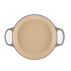New Le Creuset Signature shallow casserole 3.5 l, Flint BlackGrey