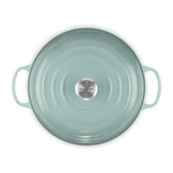 Clearance Le Creuset Signature shallow casserole 3.5 l, Sea Salt Blue