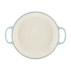 Clearance Le Creuset Signature shallow casserole 3.5 l, Sea Salt Blue