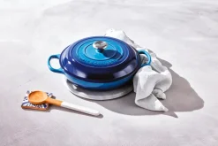 Discount Le Creuset Signature shallow casserole 3.5 l, Azure Blue