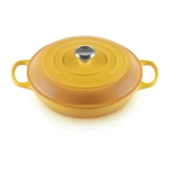 Sale Le Creuset Signature shallow casserole 3.5 l, Nectar YellowOrange