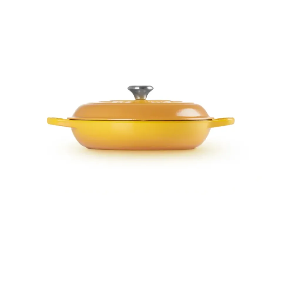 Sale Le Creuset Signature shallow casserole 3.5 l, Nectar YellowOrange