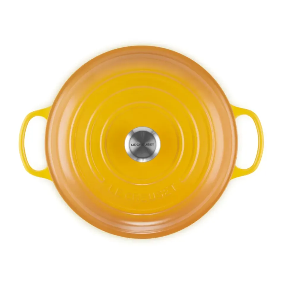 Sale Le Creuset Signature shallow casserole 3.5 l, Nectar YellowOrange