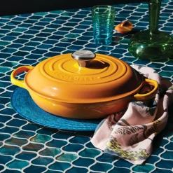 Sale Le Creuset Signature shallow casserole 3.5 l, Nectar YellowOrange