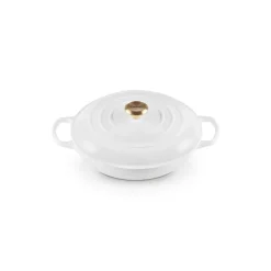 Cast Iron Casserole Pots|Cooking Pots & Casserole Dishes^Le Creuset Signature shallow casserole 3.5 l, White