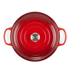 Cast Iron Casserole Pots|Cooking Pots & Casserole Dishes^Le Creuset Signature shallow casserole 3.5 l, Cerise Red