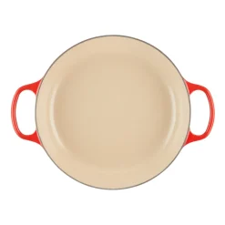 Cast Iron Casserole Pots|Cooking Pots & Casserole Dishes^Le Creuset Signature shallow casserole 3.5 l, Cerise Red