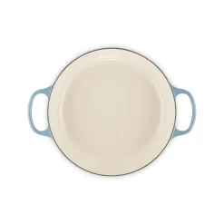 Cast Iron Casserole Pots|Cooking Pots & Casserole Dishes^Le Creuset Signature shallow casserole 3.5 l, Chambray Blue