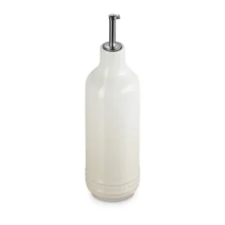 Bottles, Pourers & Drizzlers^Le Creuset Signature stoneware oil bottle 0.6 L, Meringue White