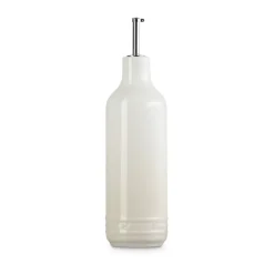 Bottles, Pourers & Drizzlers^Le Creuset Signature stoneware oil bottle 0.6 L, Meringue White