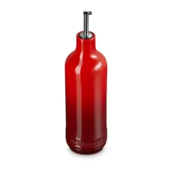 Sale Le Creuset Signature stoneware oil bottle 0.6 L, Cerise Red