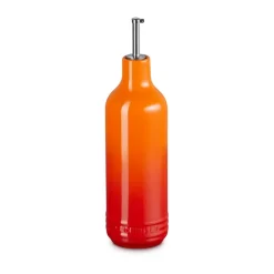 Bottles, Pourers & Drizzlers^Le Creuset Signature stoneware oil bottle 0.6 L, Volcanic Orange