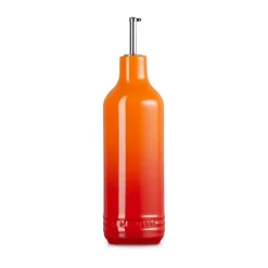 Bottles, Pourers & Drizzlers^Le Creuset Signature stoneware oil bottle 0.6 L, Volcanic Orange