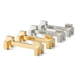 Best KLONG Signe cutlery holder 2-pack, Nickel Silver-coloured