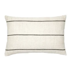 Cushion Covers^Broste Copenhagen Sigrid cushion cover 40x60 cm, Light beige-black BeigeBlack