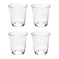 New Serax Silhouette double espresso glass 11 cl 4-pack, Clear Transparent